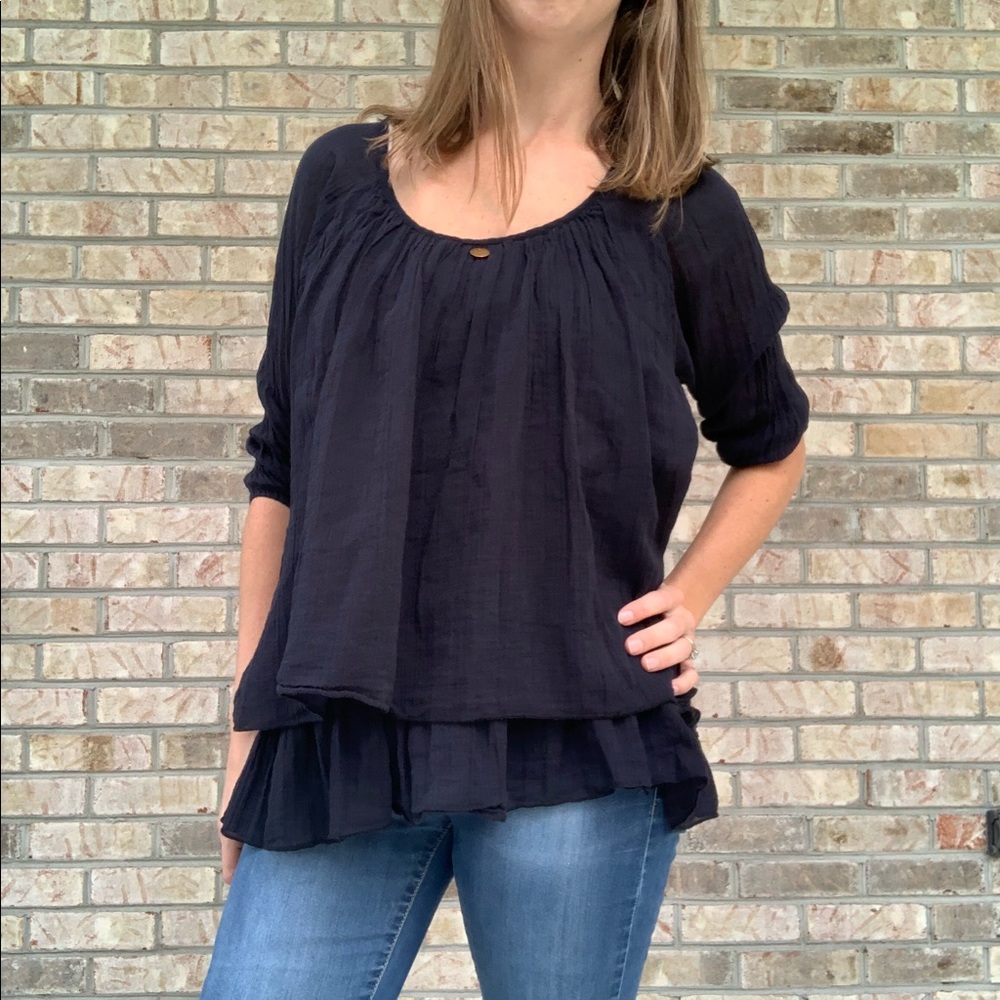 Layered Boho Top by Natural Life